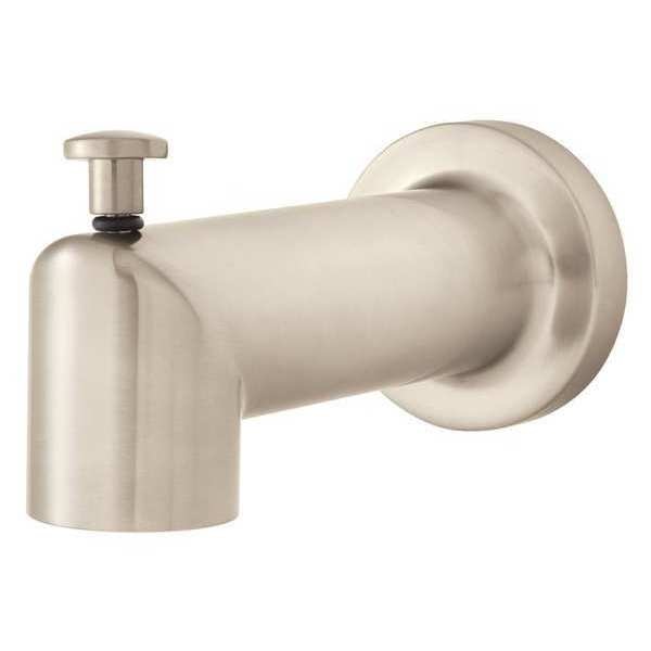 Neo Diverter Tub Spout, Brushed Nickel