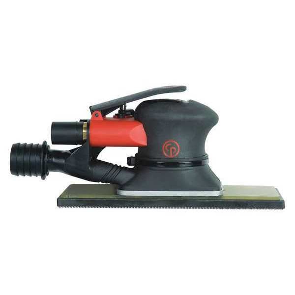2-3/4 x 7-3/4 Inch Rect Pad Air Jitterbug Sander, Central Vac, H&L, 8 Pad Holes, 0.28 HP / 210 W - 10000 RPM