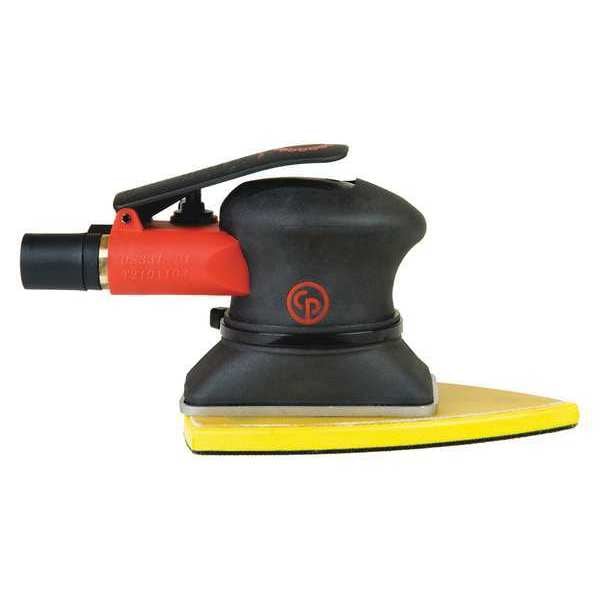 3-7/8 x 5-5/8 Inch Delta Pad Air Jitterbug Sander, Non-Vac, Hook & Loop, 0.28 HP / 210 W - 10000 RPM