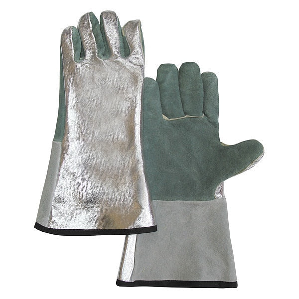 Welding Gloves, Split Leather Palm, PR