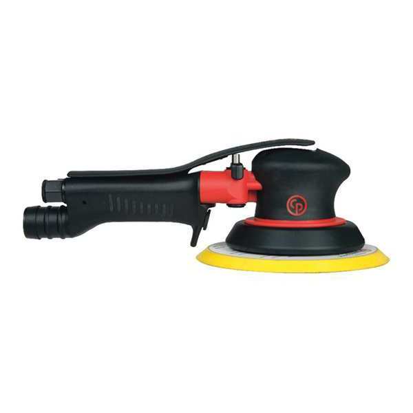 6 Inch (150 mm) Air Random Orbital Sander, Non-Vacuum, PSA, 0.28 HP / 210 W - 11000 RPM