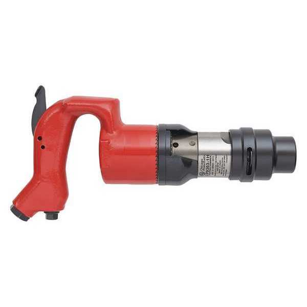 0.58 Inch Air Chipping Hammer, Hex Shank Shank, Stroke 0.98 in, Bore Diameter 1.14 in - 2750 BPM