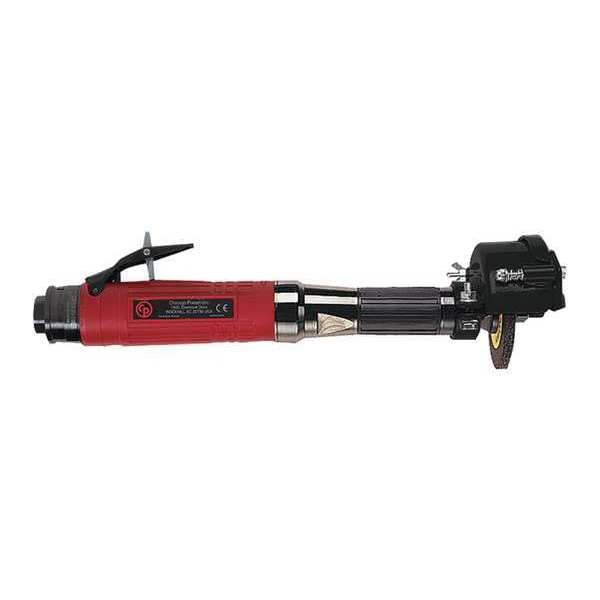 Straight Angle Grinder, 3/8 in Air Inlet, Heavy Duty, 18,000 rpm, 1.2 hp