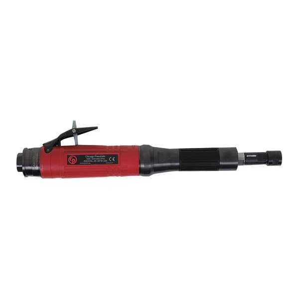Extended Air Angle Die Grinder, 3/8 in Air Inlet, 1/4