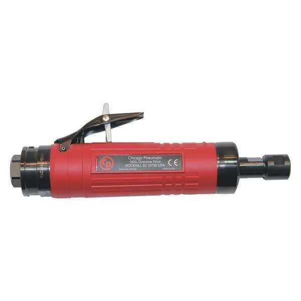 Angle Air Die Grinder, 3/8 in Air Inlet, 1/4