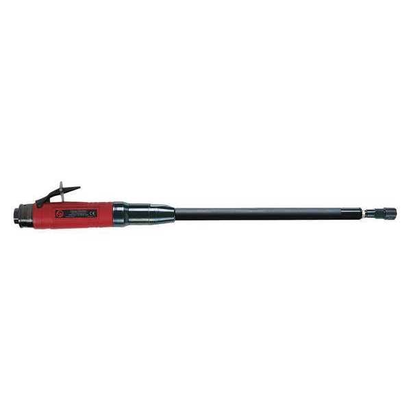 Extended Air Angle Die Grinder, 3/8 in Air Inlet, 1/4