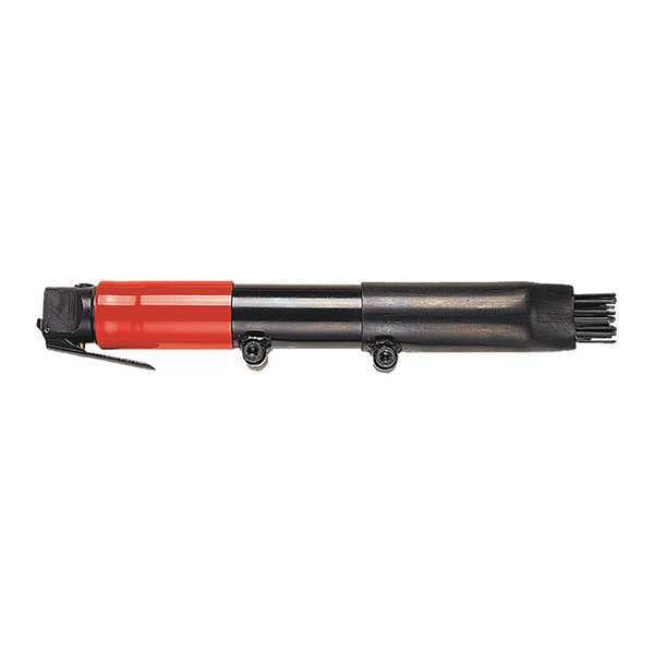 1/8 Inch X12 Air Needle Scaler, Stroke 1.18 in, Bore Diameter 0.71 in - 3800 Blow Per Minute