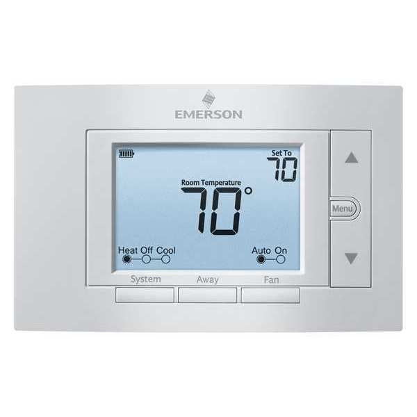 80 Series Thermostats, 7 Programs, 4 H 2 C, Wall Mount, Hardwired/Battery, 24VAC