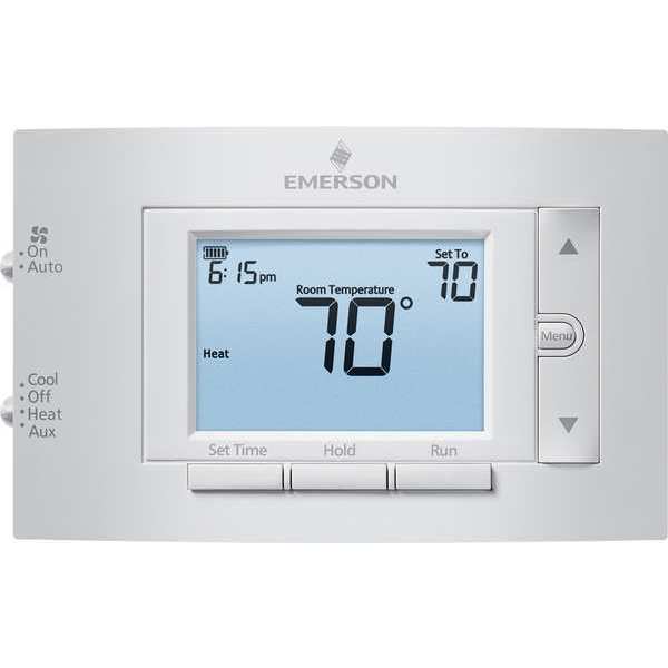 80 Series Thermostats, 7 Programs, 2 H 1 C, Wall Mount, Hardwired/Battery, 24VAC