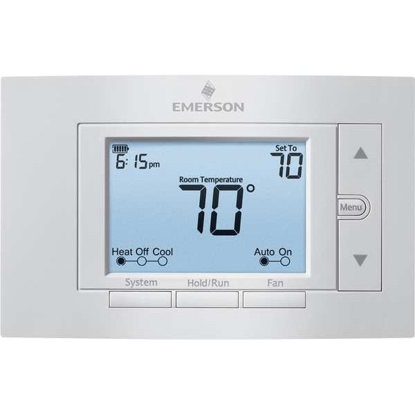80 Series Thermostats, 7 Programs, 4 H 2 C, Wall Mount, Hardwired/Battery, 24VAC