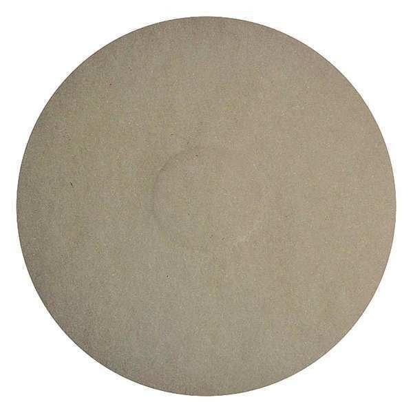 Polishing Pad, White, 12 in.