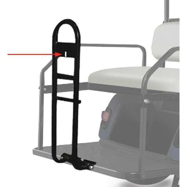 Two Bag Attachment for Golf Cars