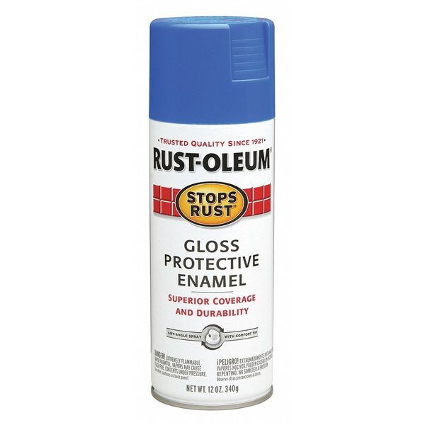 Spray Paint, Sail Blue, Gloss, 12 oz