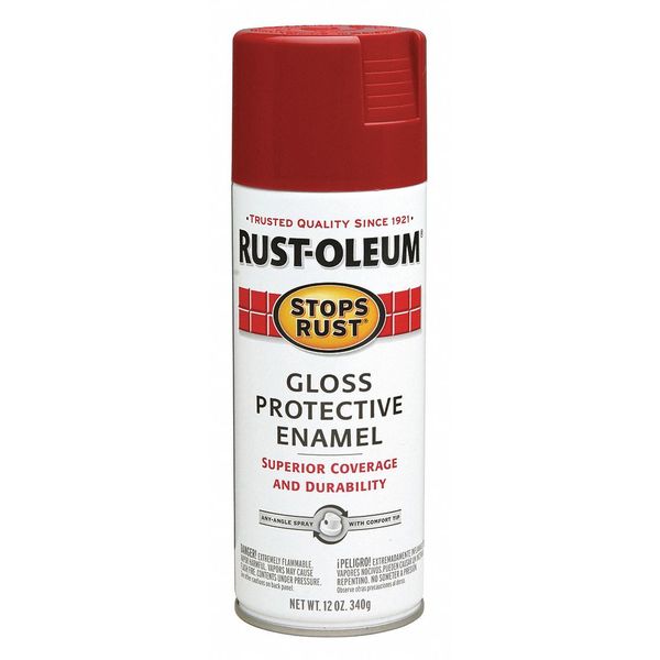 Spray Paint, Regal Red, Gloss, 12 oz