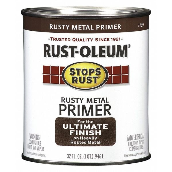 Rust Prevenative Paint, Primer, 1 qt.