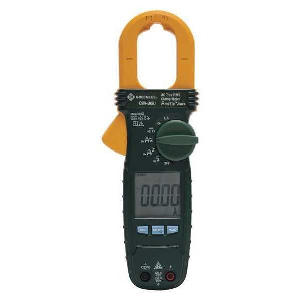 Clamp Meter, LCD, 600 A