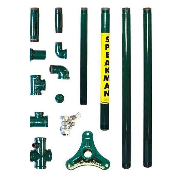 Stanchion, 1-1/4 in., Assembly Stand. Bowl