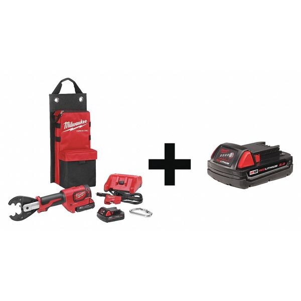 Crimping Tool, 18.0V, with Battery