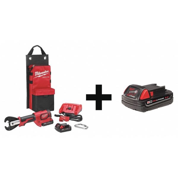 Crimping Tool, 6 Tons, with Battery