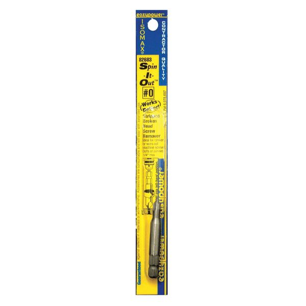 Damaged Screw Remover, No.0 Spin It Out