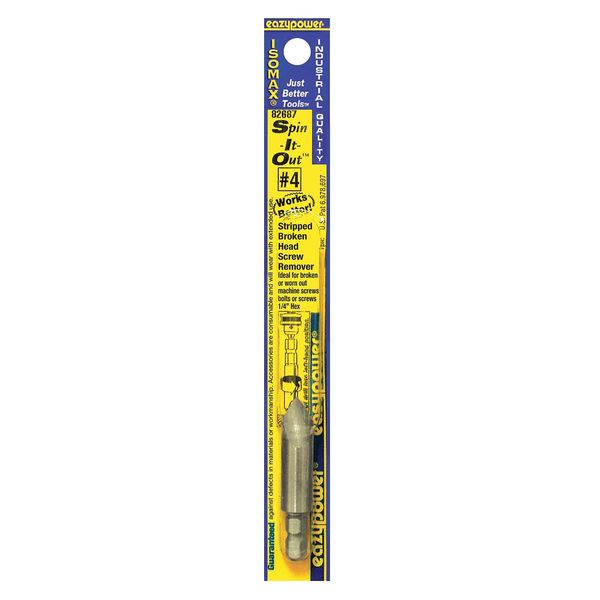 Damaged Screw Remover, No.4 Spin It Out