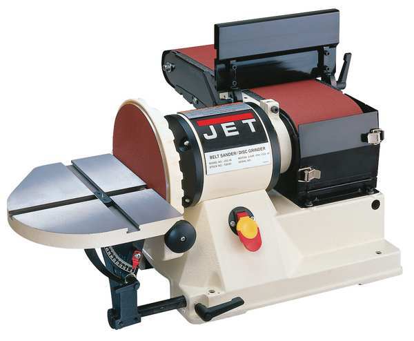 Belt/Disc Sander, 3/4 HP, 6x48 Belt