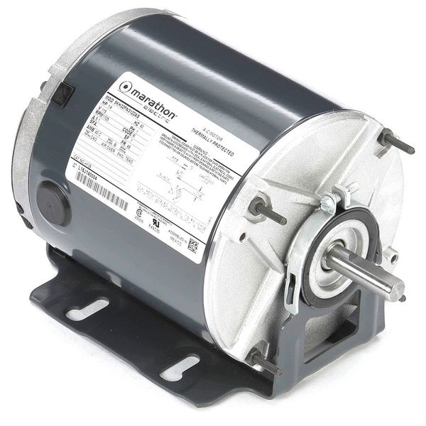 General Purpose Farm Duty Motor, Split-Phase, 1/4 HP, 115V AC, 1,725 Nameplate RPM, 48 Frame
