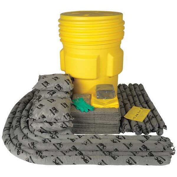 Spill Kit Refill, Universal, Gray