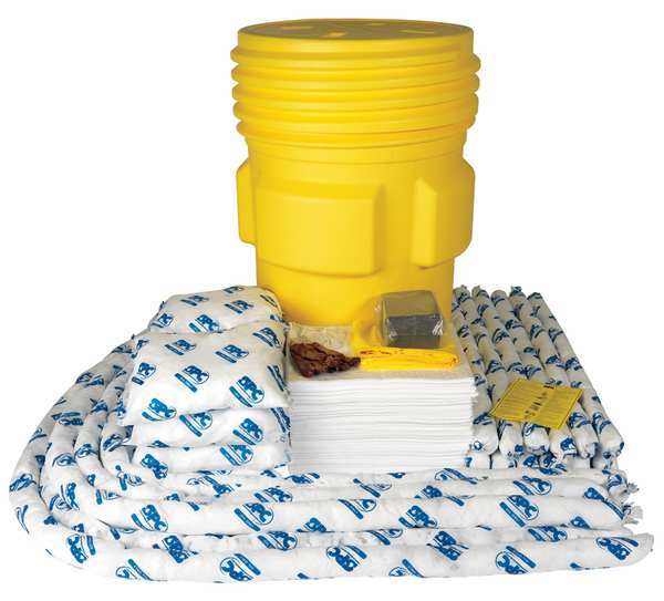 Spill Kit, Oil-Based Liquids, Yellow
