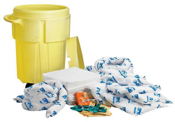 Spill Kit, Oil-Based Liquids, Yellow