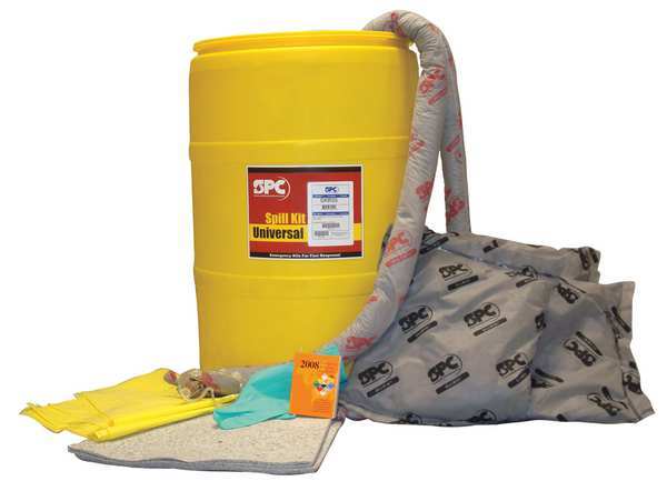 Spill Kit, Oil-Based Liquids, Yellow