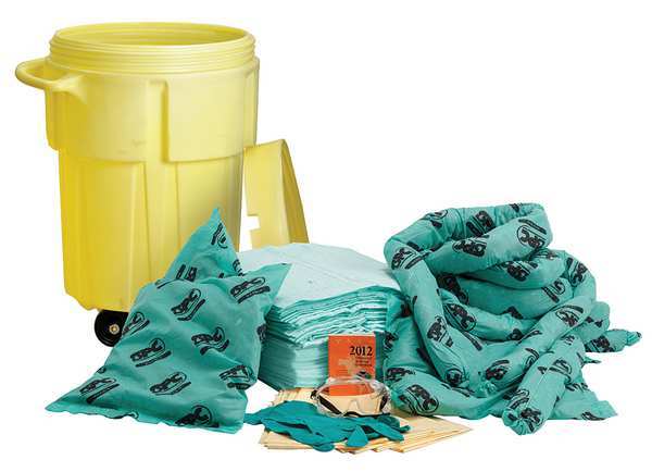 Spill Kit, Chem/Hazmat, Yellow