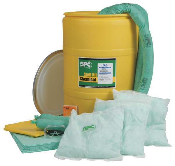 Spill Kit, Chem/Hazmat, Yellow