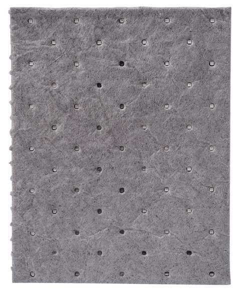 Sorbents, 5 gal/pk, 10 oz/pad, Universal Absorbed, Gray, Polypropylene, 100 PK