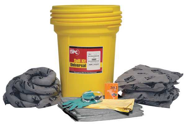 Spill Kit Refill, Universal, Gray