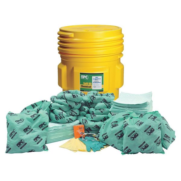Spill Kit, Chem/Hazmat, Yellow