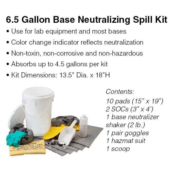 Spill Kit, Chem/Hazmat, White