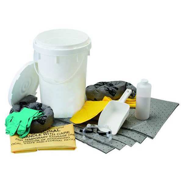 Spill Kit, Chem/Hazmat, White