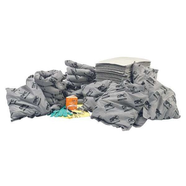 Spill Kit Refill, Universal, Gray