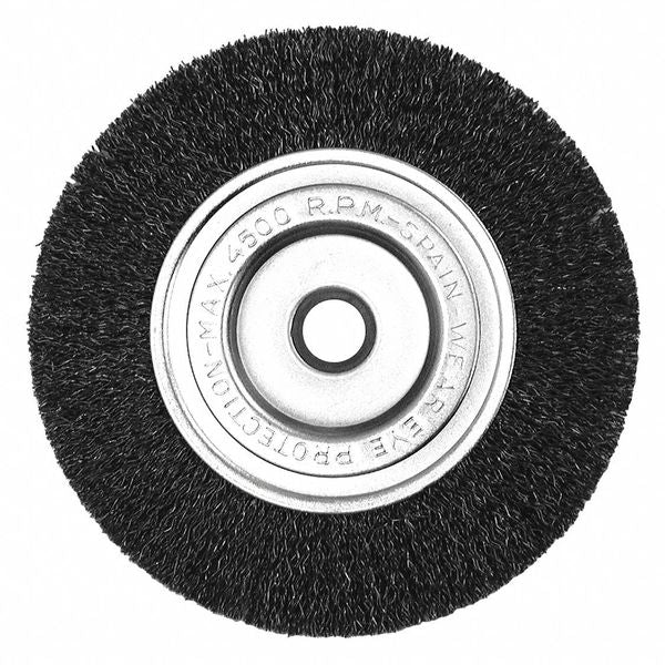 Bench Grinder Crimped Wire Wheel, 5