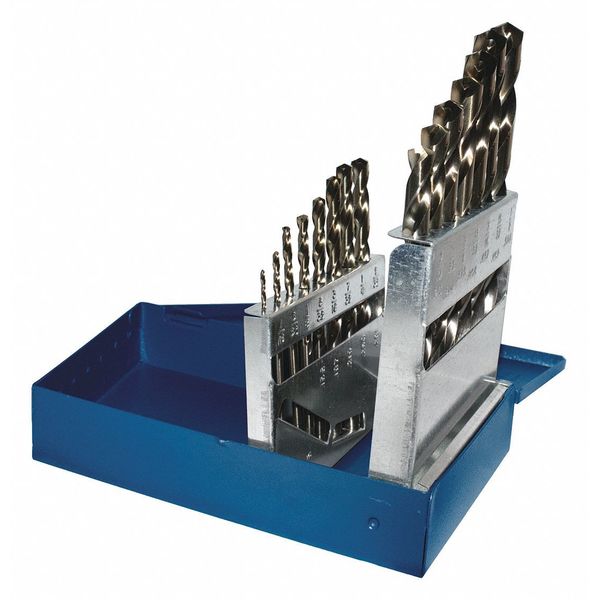 15pc. Cobalt 135 Degrees Drill Bit Set
