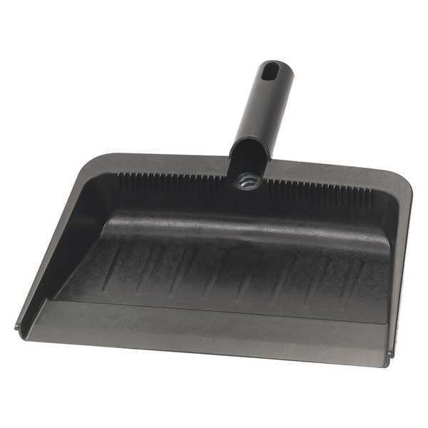 Flexible Dustpan, Black, 12 in, PK24