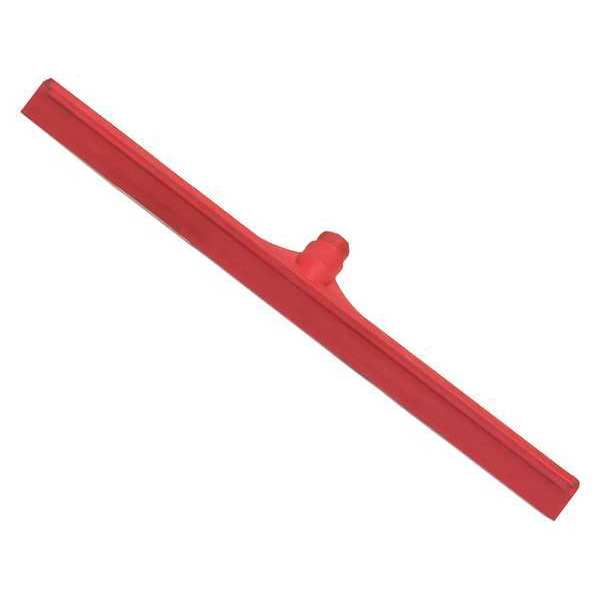 Solid Rubber Squeegee, 20in, Red, PK6