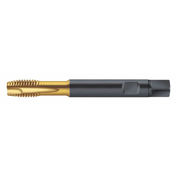 Spiral Point Tap, M20-2.5, Taper, Metric Coarse, 4 Flutes, TiN