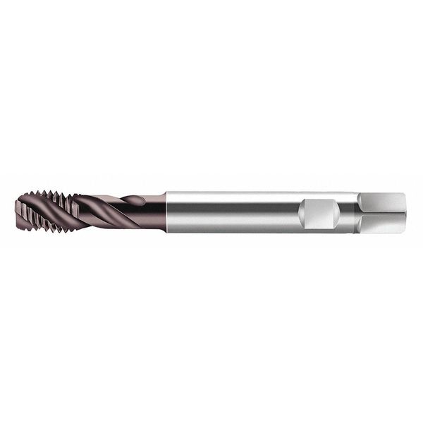 Spiral Flute Tap, M16-2.00, Plug, 4 Flutes, Metric Coarse