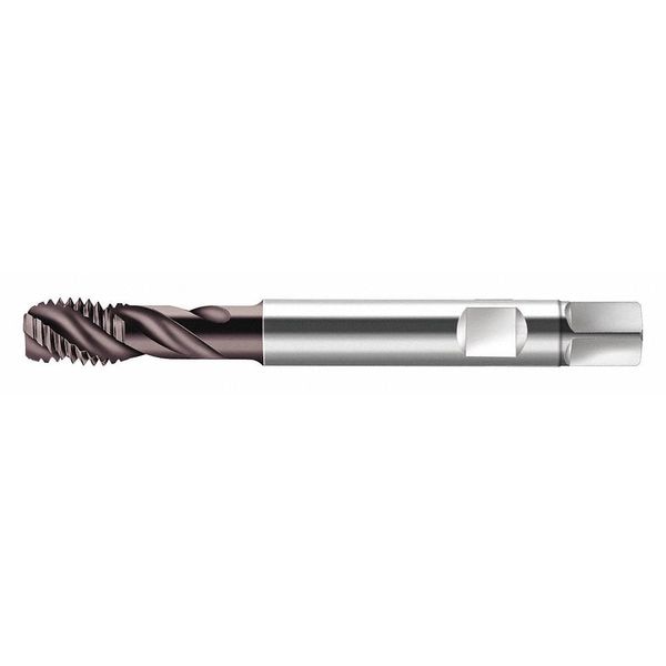 Spiral Flute Tap, M16-2.00, Plug, 4 Flutes, Metric Coarse