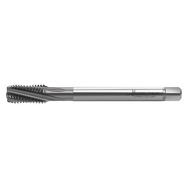 Spiral Flute Tap, M16-2.00, Plug, 4 Flutes, Metric Coarse