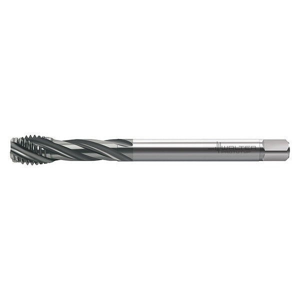 Spiral Flute Tap, M14-2.00, Plug, 4 Flutes, Metric Coarse
