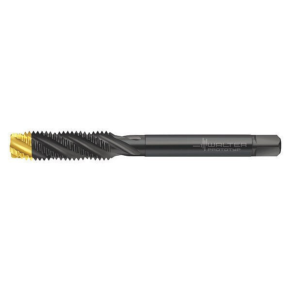 Spiral Flute Tap, M12-1.75, Plug, 4 Flutes, Metric Coarse
