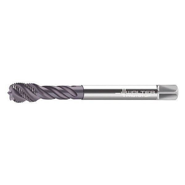 Spiral Flute Tap, M20-2.50, Plug, 4 Flutes, Metric Coarse